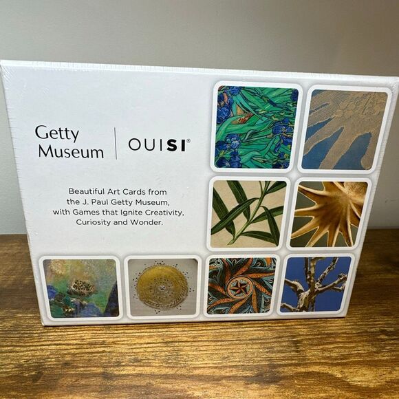 OuiSi Getty Museum Photo Cards With Games And Activities New & Sealed Gift Idea - Picture 1 of 7